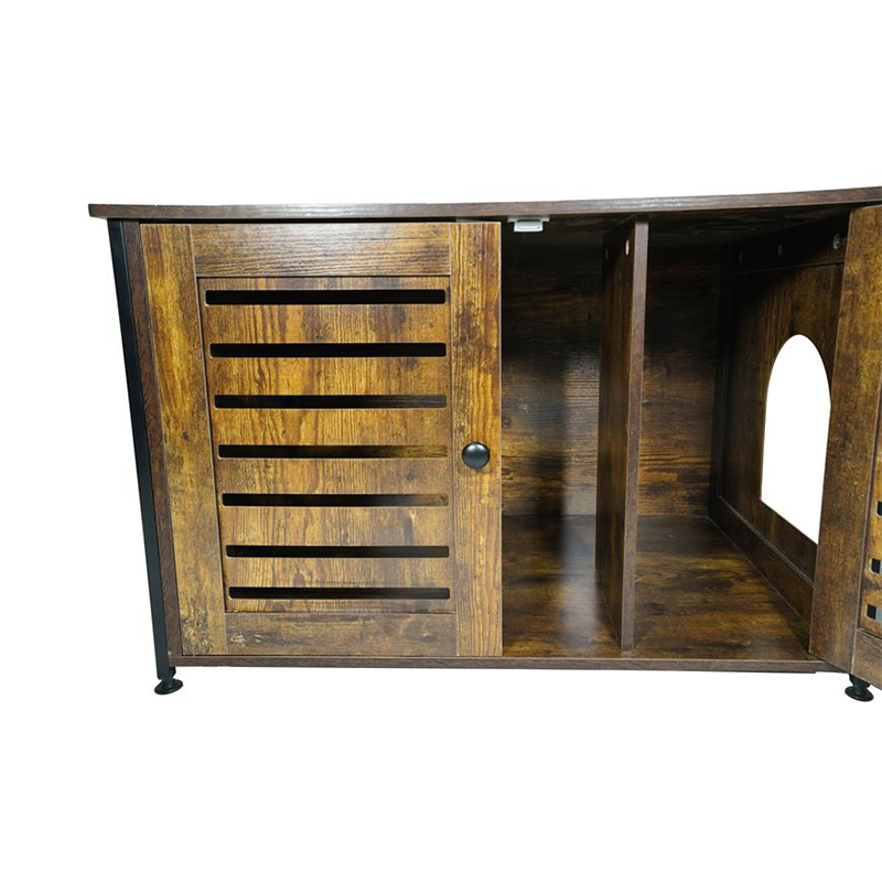 家具式猫笼边桌 带隔板的猫砂柜 家具式猫笼边桌 带隔板的猫砂柜